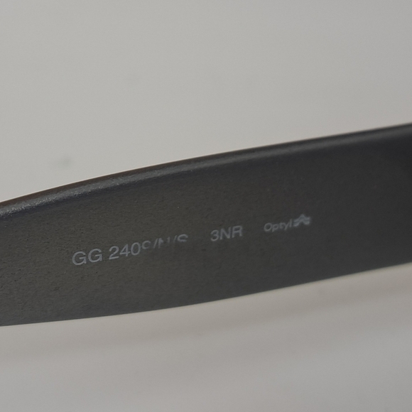 Gucci Womens Sunglasses Tom Ford Y2K Green Black Rectangle GG 2409/N/S 49-19-135 - Picture 14 of 16